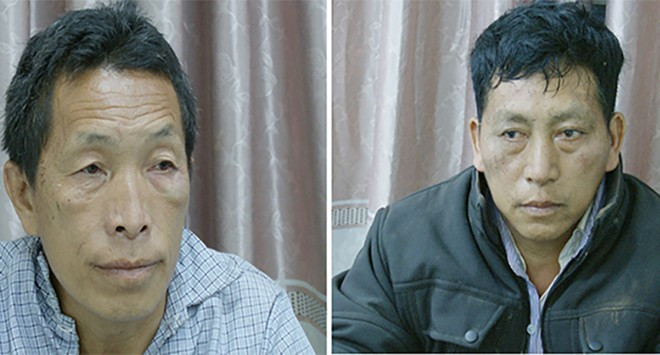 Chân dung 2 đối tượng.