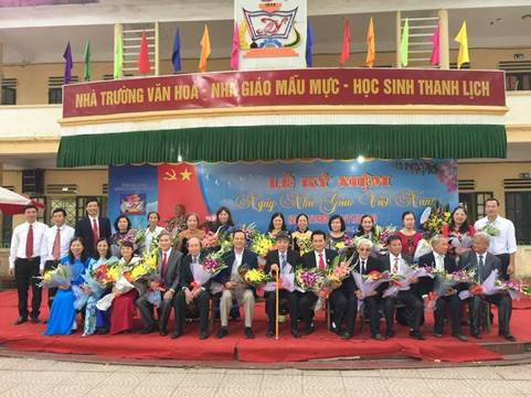 Hội Cựu giáo chức nhà trường trong dịp kỷ niệm ngày Nhà giáo Việt Nam 20/11 Hội Cựu giáo chức nhà trường trong dịp kỷ niệm ngày Nhà giáo Việt Nam 20/11