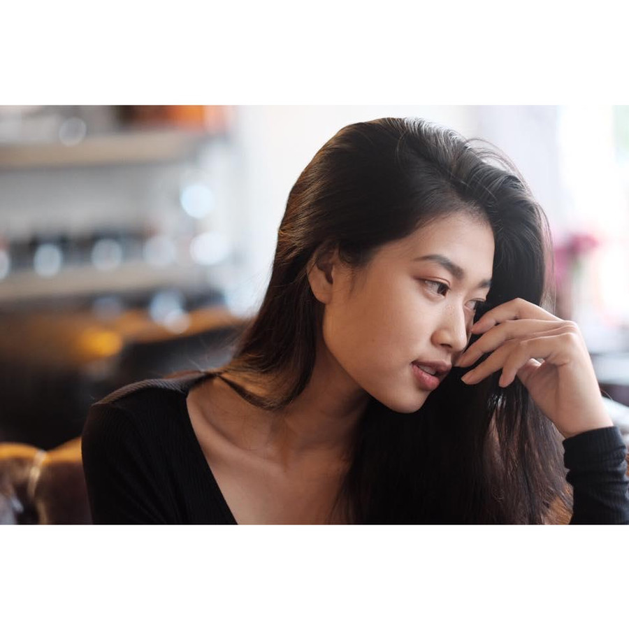 Ảnh đời thường, Đoàn Thiên Ân được khen ngợi xinh đẹp, trẻ trung.