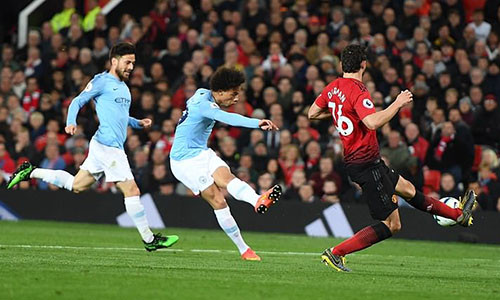 Trước khi Leroy Sane ấn định chiến thắng 2-0 bằng một cú sút quyết đoán