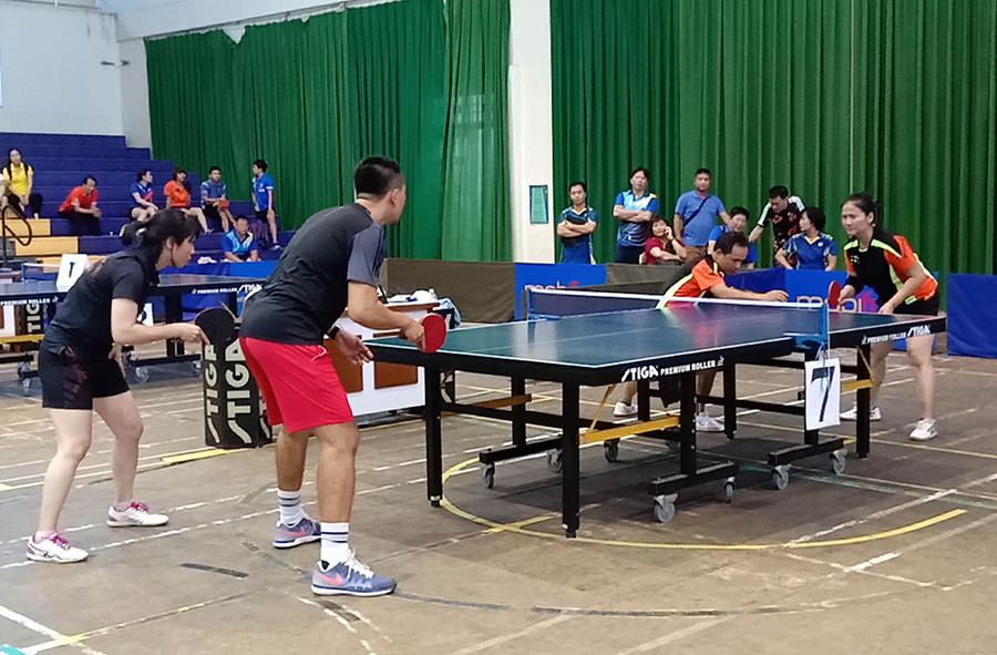 Đội ĐH Văn hóa nghệ thuật Quân đội xuất sắc giành giải Nhất nội dung thi đấu nam nữ nâng cao Đội ĐH Văn hóa nghệ thuật Quân đội xuất sắc giành giải Nhất nội dung thi đấu nam nữ nâng cao