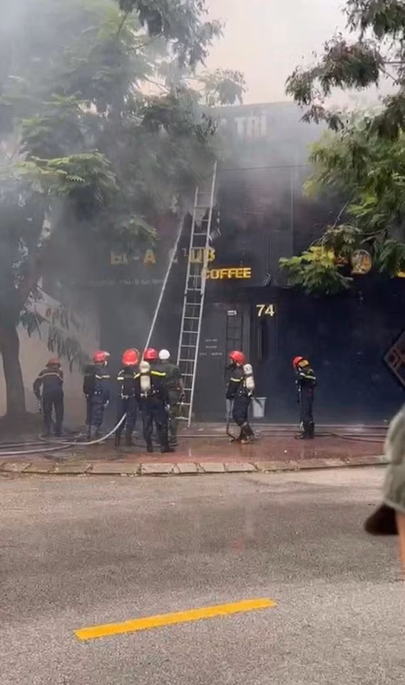 Đã có 1 công an bị thương trong khi tiếp cận hiện trường