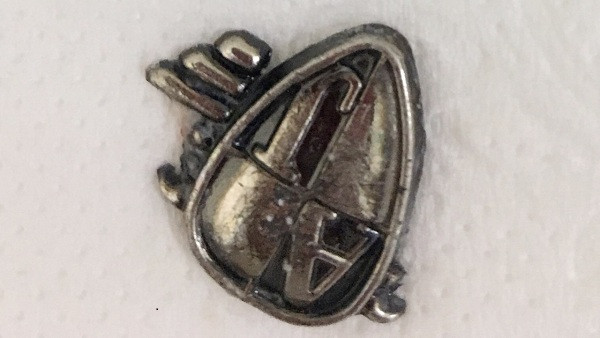 Dị vật được gắp ra khỏi thực quản bệnh nhi. Dị vật được gắp ra khỏi thực quản bệnh nhi. Ảnh: K.H