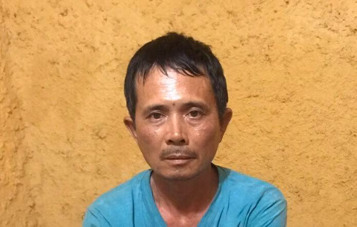 Đối tượng Phạm Văn Dũng tại cơ quan điều tra.