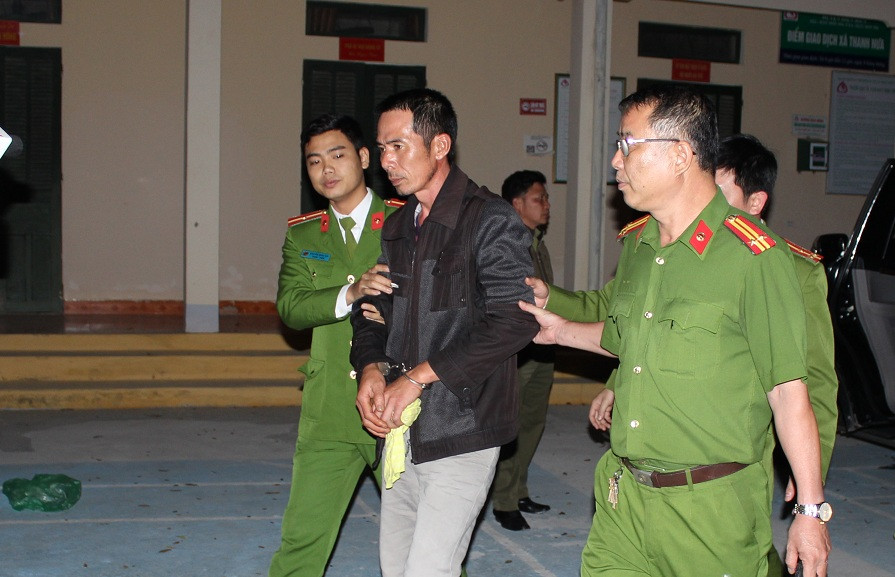 Cơ quan CSĐT CA tỉnh Điện Biên bắt giữ đối tượng trong đêm