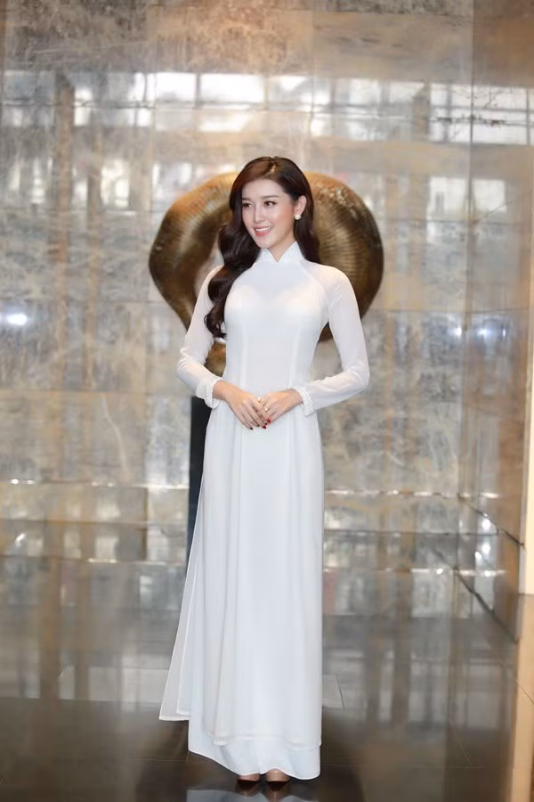Á hậu Huyền My mặc áo dài trắng duyên dáng đón hoàng tử William ảnh 9