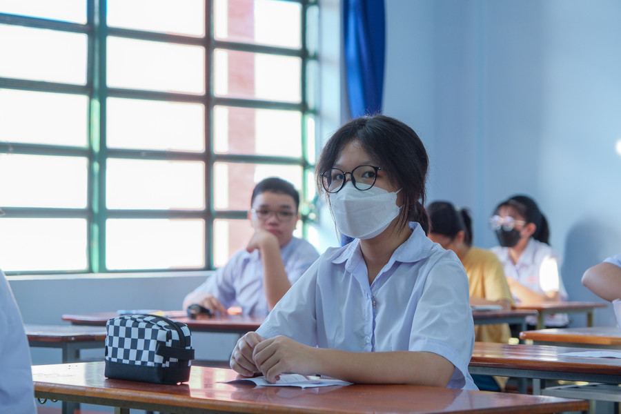 Thí sinh tự tin và sẵn sàng cho kỳ thi tuyển sinh vào lớp 10. Thí sinh tự tin và sẵn sàng cho kỳ thi tuyển sinh vào lớp 10.