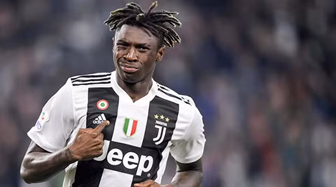 Ngoài Ronaldo, Ajax còn phải chú ý tới Moise Kean