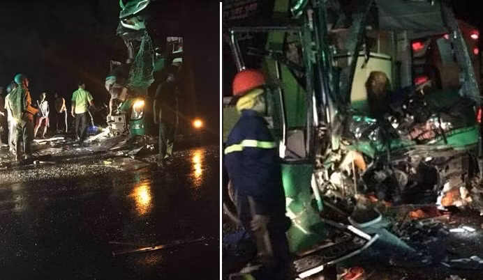 Đắk Lắk: Hai xe khách đâm nhau, 24 người nhập viện cấp cứu