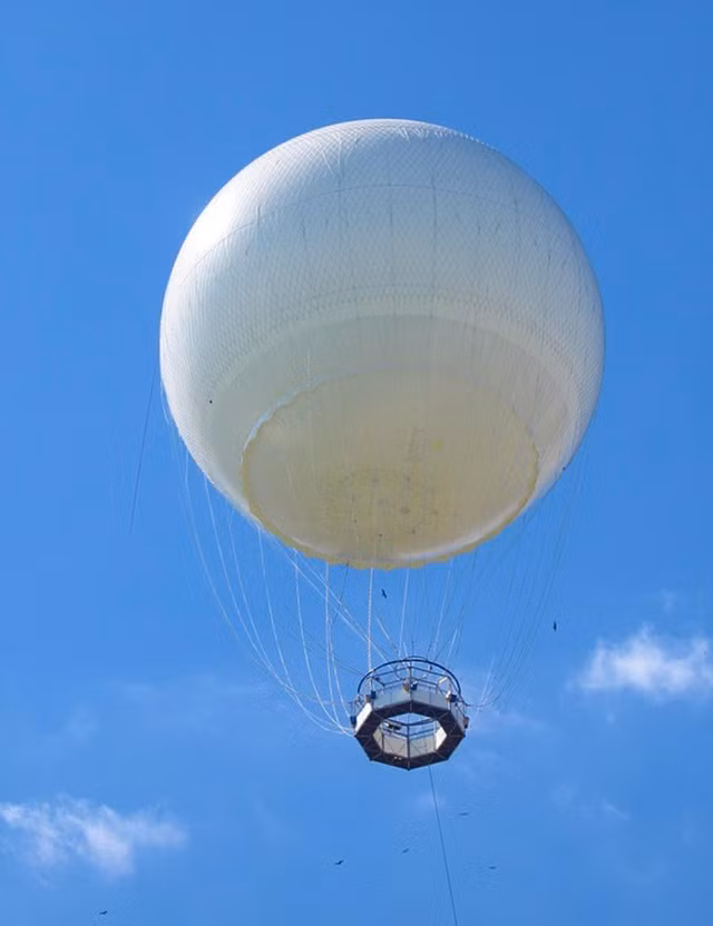 Nhiều khả năng quả bóng thời tiết đã phát nổ trên biển Đại Tây Dương