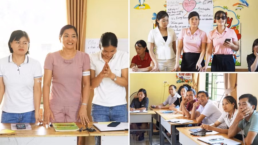 Các thầy, cô tham gia thảo luận.