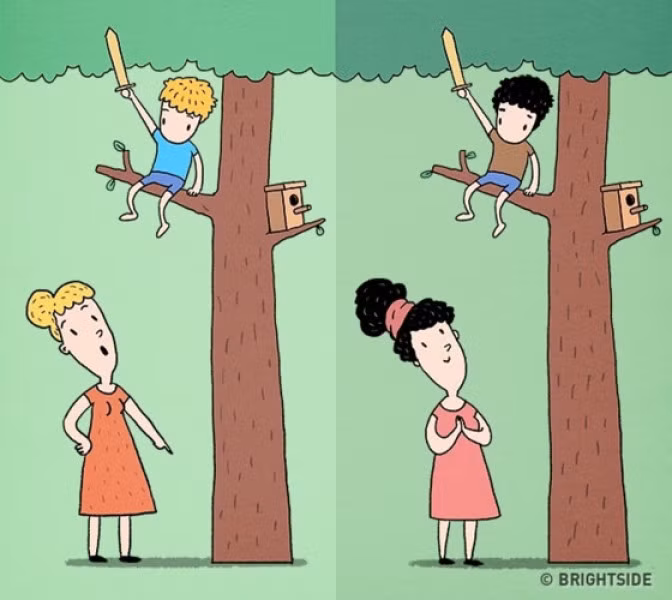 Nhiều cha mẹ dành cả ngày chỉ để chạy theo nói với con: “đừng có trèo lên đó”; “đừng có chạm vào cái này”, “trật tự đi”. Cha mẹ thông minh thì thấy tầm quan trọng của việc để trẻ vui đùa thoải mái bởi khi trưởng thành con sẽ tự tin và kiên trì hơn trong mọi việc.