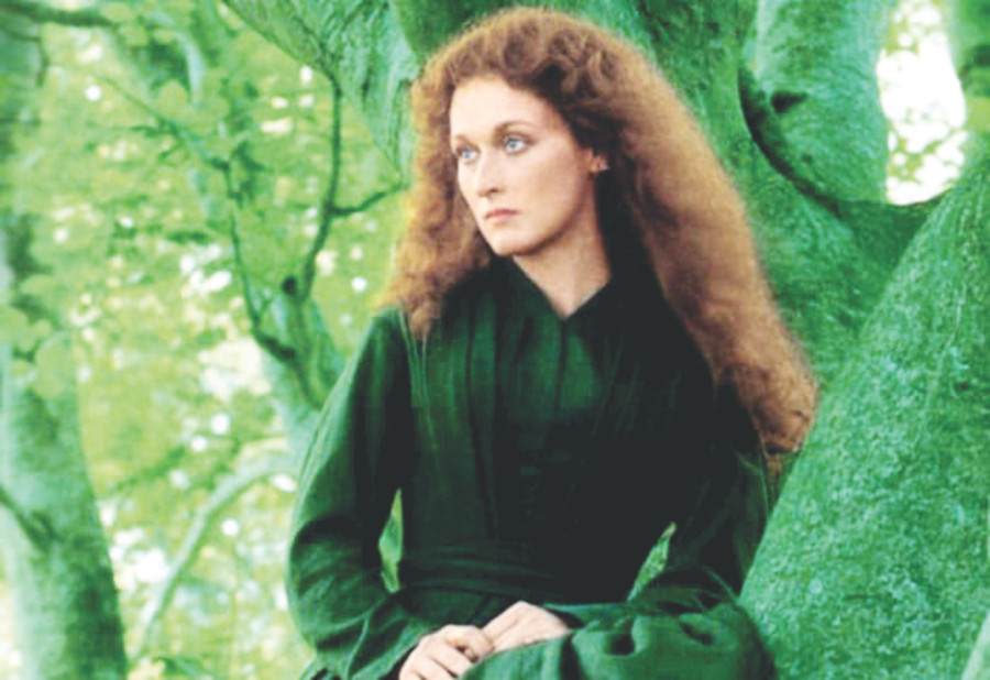 Meryl Streep thời trẻ.