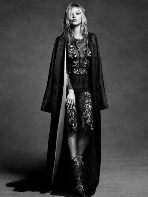 Kate Moss trở lại ấn tượng trong bộ ảnh đen trắng ảnh 1 Kate Moss trở lại ấn tượng trong bộ ảnh đen trắng - ảnh 1