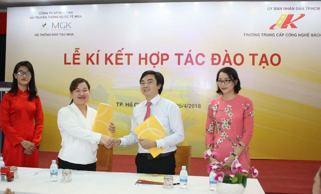 BKC và công ty MGK tại lễ ký kết hợp tác