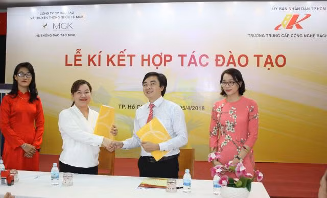 BKC và công ty MGK tại lễ ký kết hợp tác