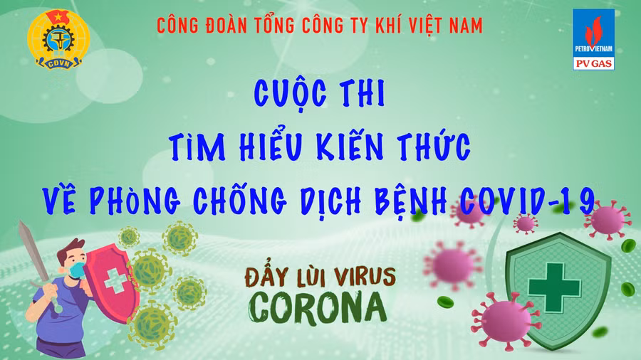 PV GAS tổ chức cuộc thi trực tuyến “Tìm hiểu kiến thức về phòng chống dịch bệnh Covid-19”