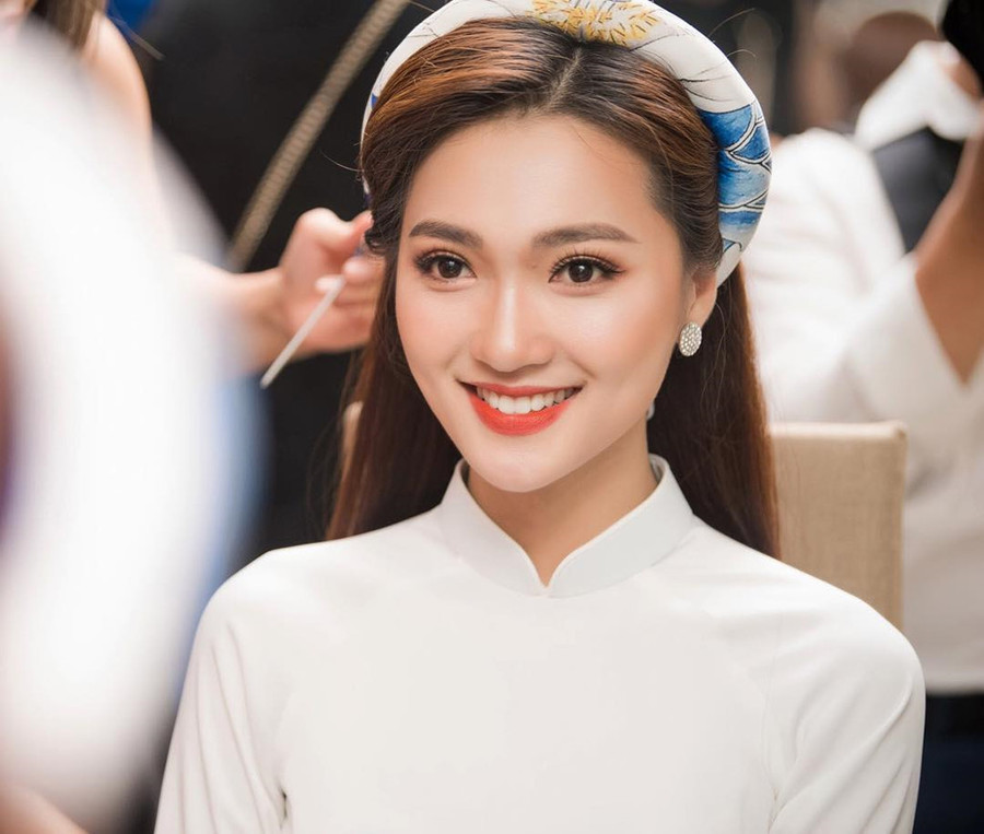 Phan Văn Đức dính tin đồn hẹn hò với người đẹp cùng quê Nguyễn Ngọc Nữ. Ảnh: Instagram NV. 8 dieu thu vi ve Phan Van Duc: Thich vuot toc, con gai de mat moc hinh anh 5