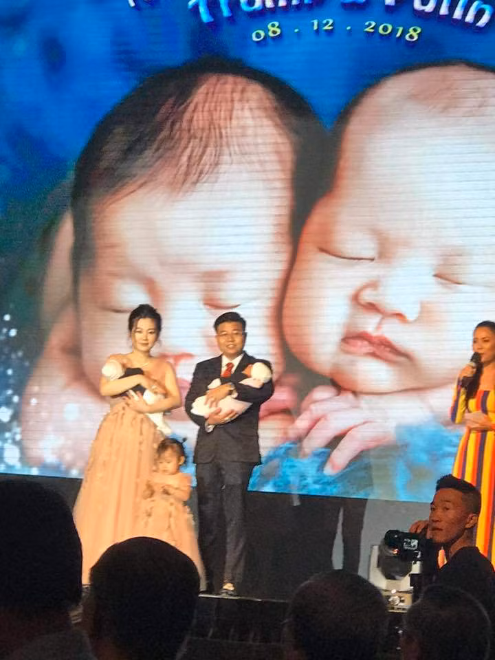 dam cuoi tien ty rung dong nam dinh 2016 ket thuc: co dau o nha, 2 nam cham 3 con - 7