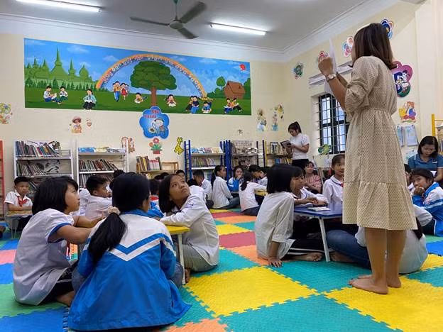 Tiết đọc thư viện - ươm mầm tương lai ảnh 2