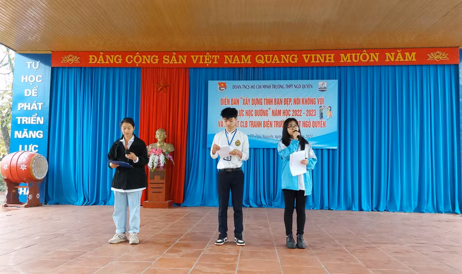 Xây dựng nét đẹp văn hóa ứng xử học đường