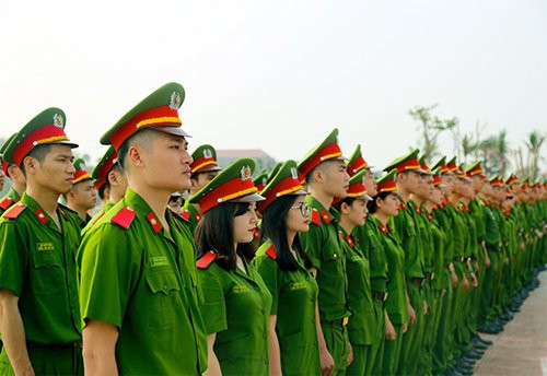 Thời gian đi lính nghĩa vụ của công an giảm còn 2 năm
