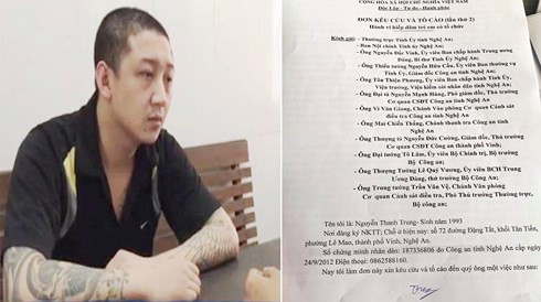 Đối tượng Nguyễn Thanh Trung (người tố cáo chị A, xâm hại con gái mình) bị khởi tố về hành vi "Mua dâm người dưới 18 tuổi".