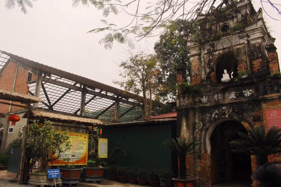 Chùa Diệc tọa lạc tại phường Quang Trung – TP Vinh.