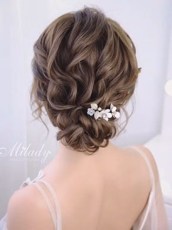 11 kiểu tóc cô dâu theo phong cách Hàn cực hot ảnh 4 11 kiểu tóc cô dâu theo phong cách Hàn cực hot ảnh 4