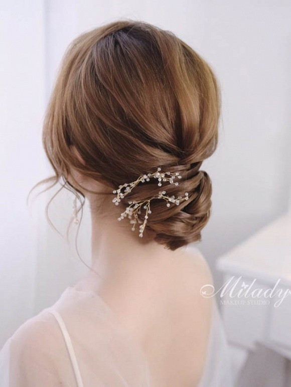 11 kiểu tóc cô dâu theo phong cách Hàn cực hot ảnh 5 11 kiểu tóc cô dâu theo phong cách Hàn cực hot ảnh 5