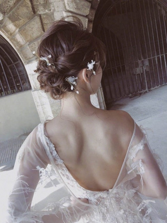 11 kiểu tóc cô dâu theo phong cách Hàn cực hot ảnh 2 11 kiểu tóc cô dâu theo phong cách Hàn cực hot ảnh 2