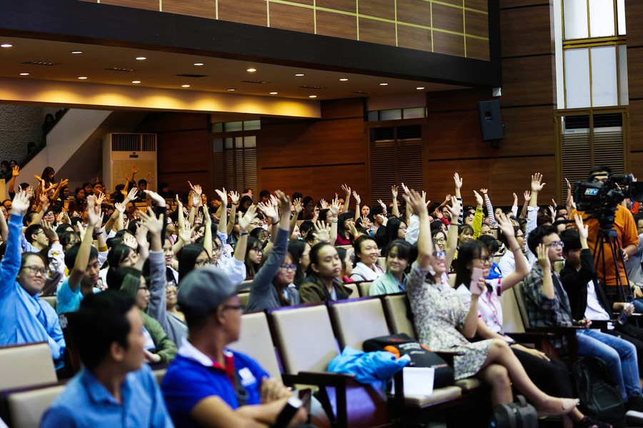 không khí sôi nổi tại vòng chung kết dynamic khu vực TPHCM