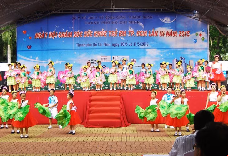 Ngày hội chăm sóc sức khỏe trẻ em TPHCM năm 2015
