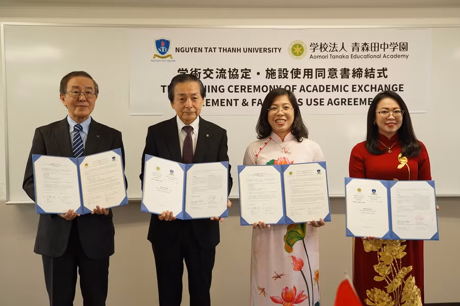 Các biên bản hợp tác được hai bên hoàn thành.