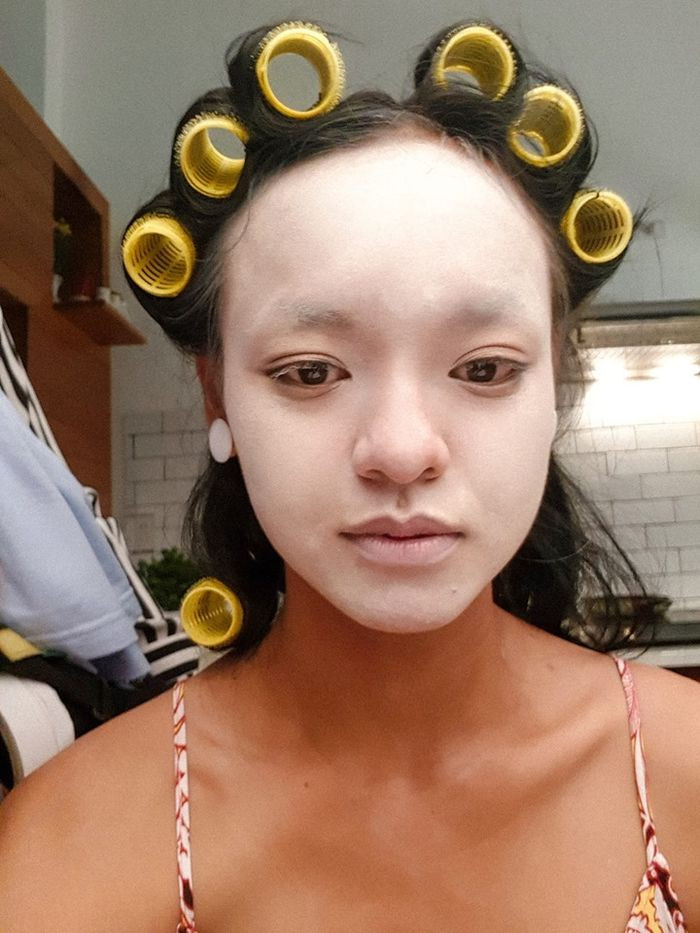 Chỉ cần có chân mày, Mai Ngô dư sức cân cả vũ trụ người đẹp ảnh 1