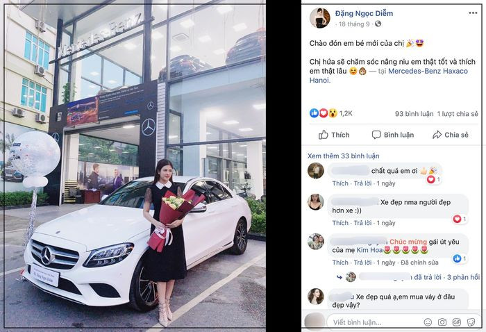 Cô em gái xinh đẹp của Huyền Baby khoe tậu xế xịn 2 tỷ đồng ở tuổi 24 ảnh 1 Cô em gái xinh đẹp, sang chảnh của Huyền Baby khoe tậu xế xịn 2 tỷ đồng ở tuổi 24 ảnh 0
