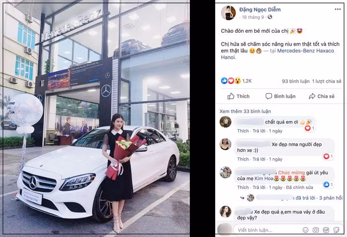 Cô em gái xinh đẹp, sang chảnh của Huyền Baby khoe tậu xế xịn 2 tỷ đồng ở tuổi 24 ảnh 0