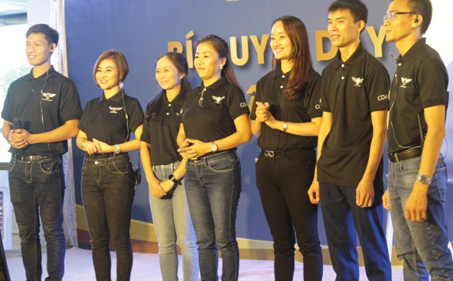 Tiến sĩ Trần Quốc Phúc luôn cảm ơn các cộng sự đã đồng hành cùng với ông.