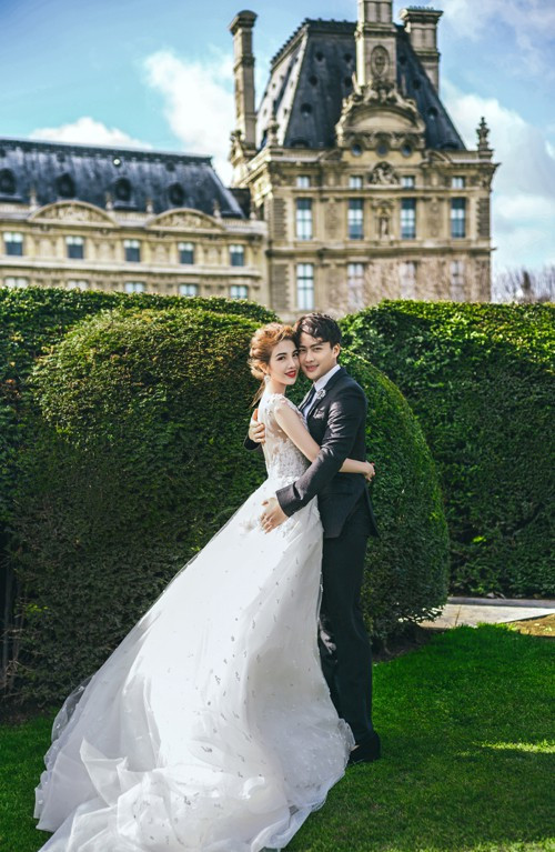 Rich kid Giang Lê tung bộ ảnh cưới xuất sắc tại Paris, chú rể hóa ra cũng là hot boy nổi tiếng ảnh 6 Rich kid Giang Lê tung bộ ảnh cưới xuất sắc tại Paris, chú rể hóa ra cũng là hot boy nổi tiếng ảnh 6