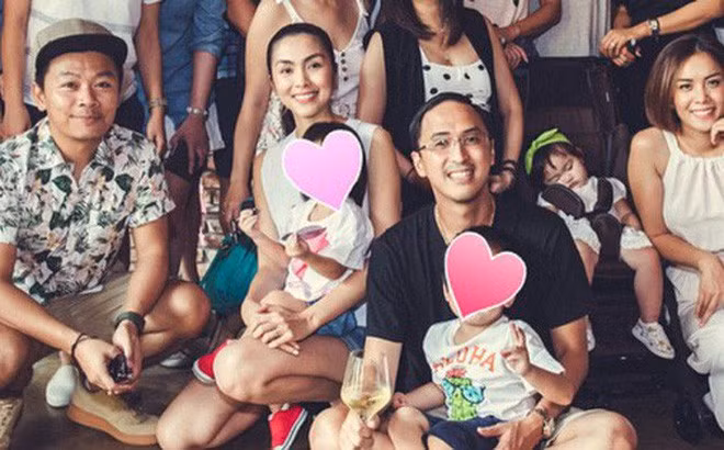 Gia đình Tăng Thanh Hà.