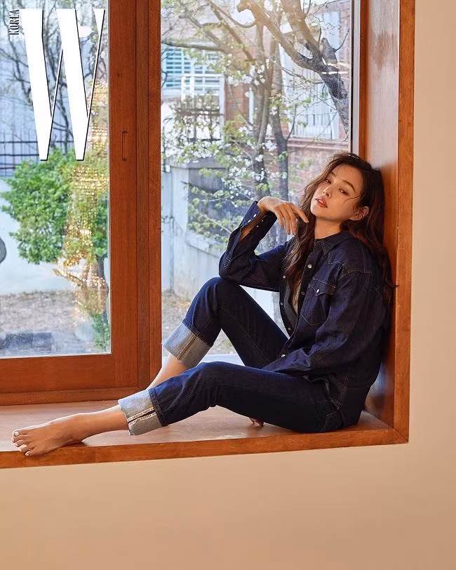 Set đồ denim tinh tế