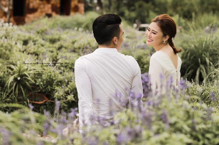 Một nửa của Hoàng Thịnh xinh đẹp, quyến rũ.