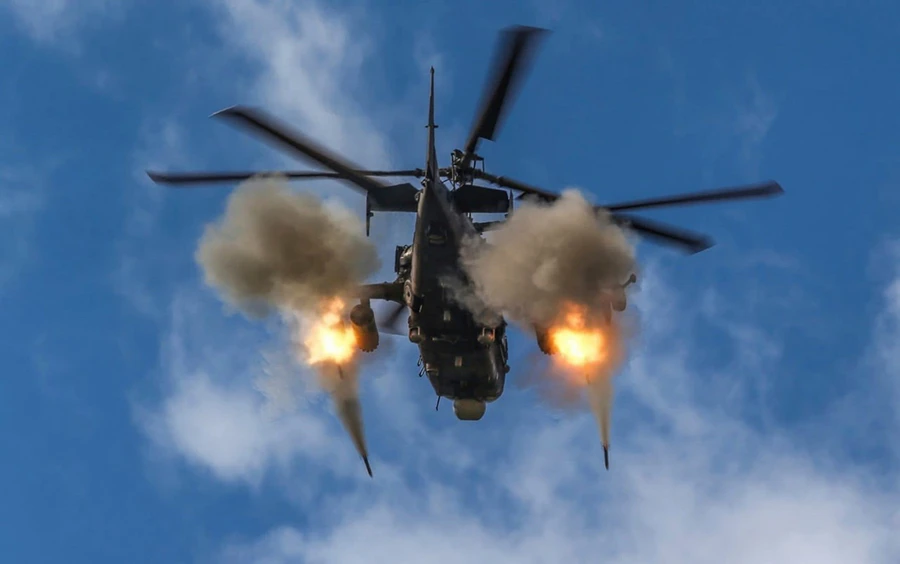 Ka-52 Alligator dùng Vitebsk đánh bại 18 MANPAD