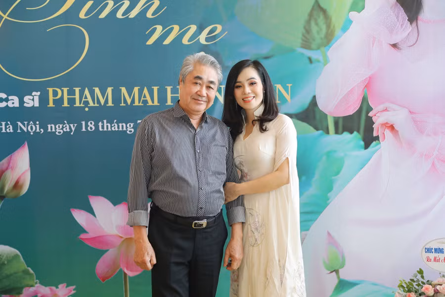 Hiền Xuân với NSND Quang Thọ