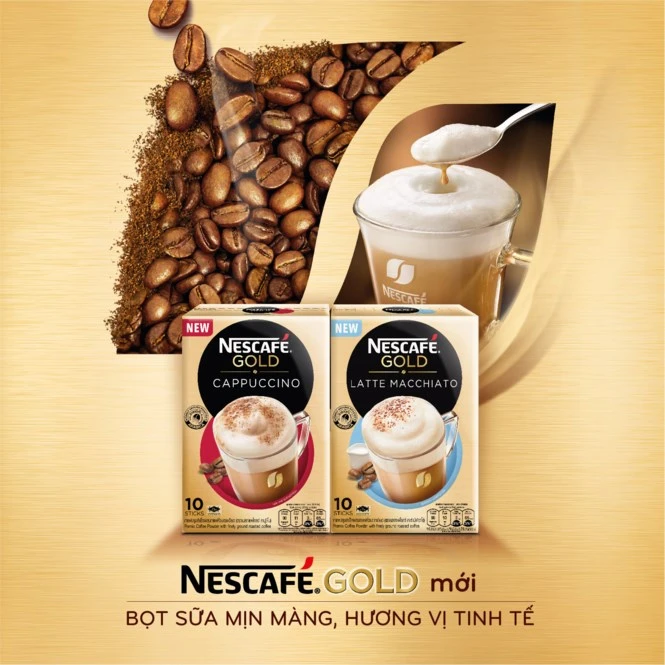 NESCAFÉ GOLD, Café hoà tan cao cấp cho người tiêu dùng Việt