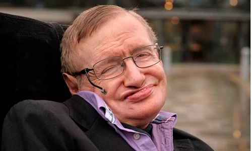 "Ông hoàng vật lý" Stephen Hawking. 