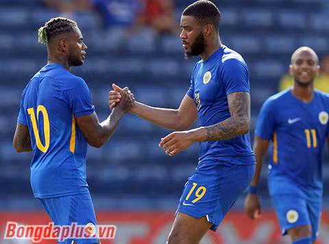 Các cầu thủ Curacao như những vận động viên điền kinh ở các nội dung cự ly ngắn.