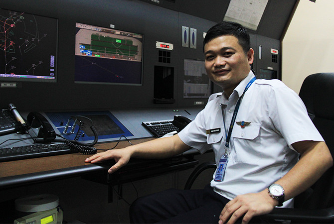 Kiểm soát viên Phạm Ngọc Thuận. Ảnh:Anh Duy. Kiểm soát viên Phạm Ngọc Thuận. Ảnh: Anh Duy.