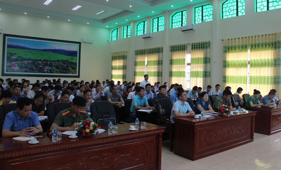 Các đại biểu dự tập huấn.