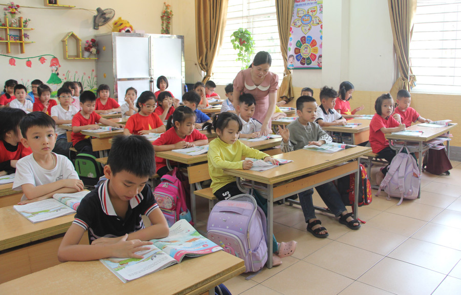 Một tiết dạy của cô Trần Thị Ngọc Hồi.